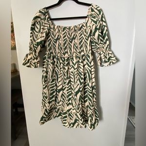 ELOQUII elements smoked zebra dress